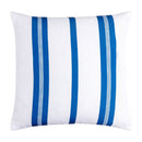 Modern European furniture - Blue Stripes Down Insert Pillow - www.oroatrade.com