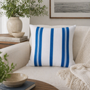 Contract furniture - Blue Stripes Poly Insert Pillow - www.oroatrade.com