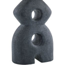Contract furniture - Black Sculptured Base Table Lamp - www.oroatrade.com