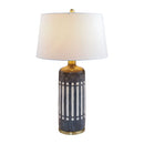Hospitality furniture - Gray Cement Accent Table Lamp - www.oroatrade.com