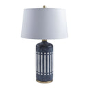 Hospitality furniture - Gray Cement Accent Table Lamp - www.oroatrade.com