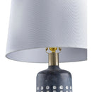 Hospitality furniture - Gray Cement Accent Table Lamp - www.oroatrade.com