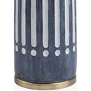 Hospitality furniture - Gray Cement Accent Table Lamp - www.oroatrade.com