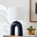 Hospitality furniture - Arched Ceramic Accent Table Lamp - www.oroatrade.com