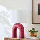 Hospitality furniture - Arched Ceramic Accent Table Lamp - www.oroatrade.com