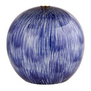 Hospitality furniture - Glazed Blue Ceramic Table Lamp - www.oroatrade.com