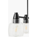 Hospitality furniture - 4-Light Glass Linear Chandelier - www.oroatrade.com