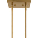 Hospitality furniture - 4-Light Glass Linear Chandelier - www.oroatrade.com