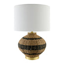 Contract furniture -  Natural Rattan Base Table Lamp - www.oroatrade.com