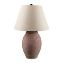Hospitality furniture - Brown Cement Accent Table Lamp - www.oroatrade.com