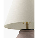 Hospitality furniture - Brown Cement Accent Table Lamp - www.oroatrade.com
