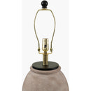 Hospitality furniture - Brown Cement Accent Table Lamp - www.oroatrade.com