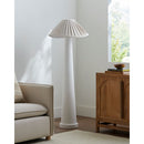 Contract furniture -  White Minimalist Accent Floor Lamp - www.oroatrade.com