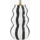 Modern European furniture - Wavy Stripes Ceramic Table Lamps (2) - www.oroatrade.com