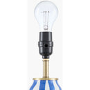Modern European furniture - Wavy Stripes Ceramic Table Lamps (2) - www.oroatrade.com