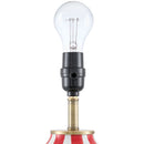 Modern European furniture - Wavy Stripes Ceramic Table Lamps (2) - www.oroatrade.com