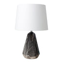 Hospitality furniture - Marbled Black Accent Table Lamp - www.oroatrade.com