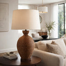 Hospitality furniture - Painted Rattan Accent Table Lamp - www.oroatrade.com