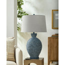 Hospitality furniture - Painted Rattan Accent Table Lamp - www.oroatrade.com