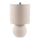 Hospitality furniture - Glazed Beige Ceramic Table Lamp - www.oroatrade.com