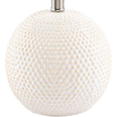 Hospitality furniture - Glazed Beige Ceramic Table Lamp - www.oroatrade.com