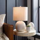 Hospitality furniture - Glazed Beige Ceramic Table Lamp - www.oroatrade.com