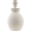 Hospitality furniture - Scalloped White Cotton Table Lamp - www.oroatrade.com
