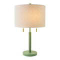Hospitality furniture - Drum Linen Shade Table Lamp - www.oroatrade.com