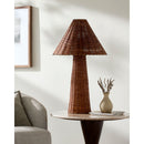 Modern European furniture - Empire Brown Rattan Table Lamp - www.oroatrade.com