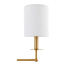 Hospitality furniture - White Linen Shades Chandelier - www.oroatrade.com