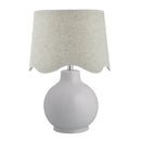 Hospitality furniture - Wavy Edge Accent Table Lamp - www.oroatrade.com