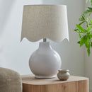 Hospitality furniture - Wavy Edge Accent Table Lamp - www.oroatrade.com