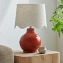 Hospitality furniture - Wavy Edge Accent Table Lamp - www.oroatrade.com
