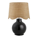 Hospitality furniture - Wavy Edge Accent Table Lamp - www.oroatrade.com