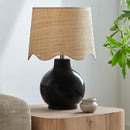 Hospitality furniture - Wavy Edge Accent Table Lamp - www.oroatrade.com