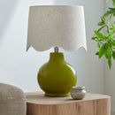Hospitality furniture - Wavy Edge Accent Table Lamp - www.oroatrade.com