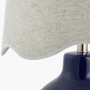 Hospitality furniture - Wavy Edge Accent Table Lamp - www.oroatrade.com