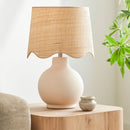 Hospitality furniture - Wavy Edge Accent Table Lamp - www.oroatrade.com