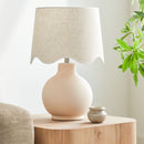 Hospitality furniture - Wavy Edge Accent Table Lamp - www.oroatrade.com