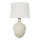 Contract furniture -  Marbled White Glass Table Lamp - www.oroatrade.com