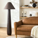 Modern European furniture - Empire Linen Shade Floor Lamp - www.oroatrade.com