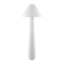Modern European furniture - Empire Linen Shade Floor Lamp - www.oroatrade.com