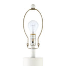 Modern European furniture - Empire Linen Shade Floor Lamp - www.oroatrade.com