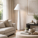 Modern European furniture - Empire Linen Shade Floor Lamp - www.oroatrade.com