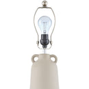 Contract furniture - Hand-Painted Gray Concrete Table Lamp - www.oroatrade.com