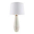 Hospitality furniture - White Cotton Accent Table Lamp - www.oroatrade.com