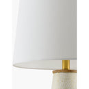 Hospitality furniture - White Cotton Accent Table Lamp - www.oroatrade.com