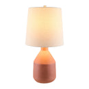 Hospitality furniture - Painted Terracotta Ceramic Table Lamp - www.oroatrade.com
