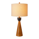 Hospitality furniture - Beige Drum Linen Table Lamp - www.oroatrade.com