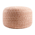 Modern furniture - Round Woven Outdoor Pouf - www.oroatrade.com